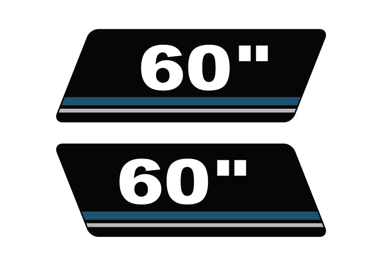 Simplicity 60” Mower Deck Decal