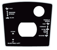 Allis Chalmers 914 Dash Decal