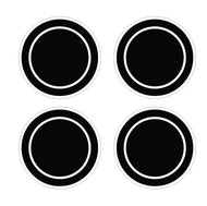 Simplicity Sunstar Wheel Cover Decals