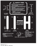 Gravely Manual Shift Lawn Mower Decal