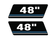 Simplicity 48” Mower Deck Decal