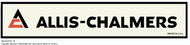 Allis Chalmers Ark 500 Loader Decal