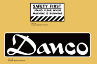 Danco SV Loader Decals