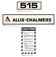 Allis Chalmers Ark 515 Loader Decals