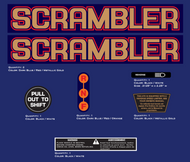 Polaris Scrambler 250 ATV Decals