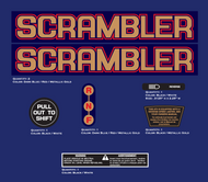 Polaris Scrambler 250 ATV Decals