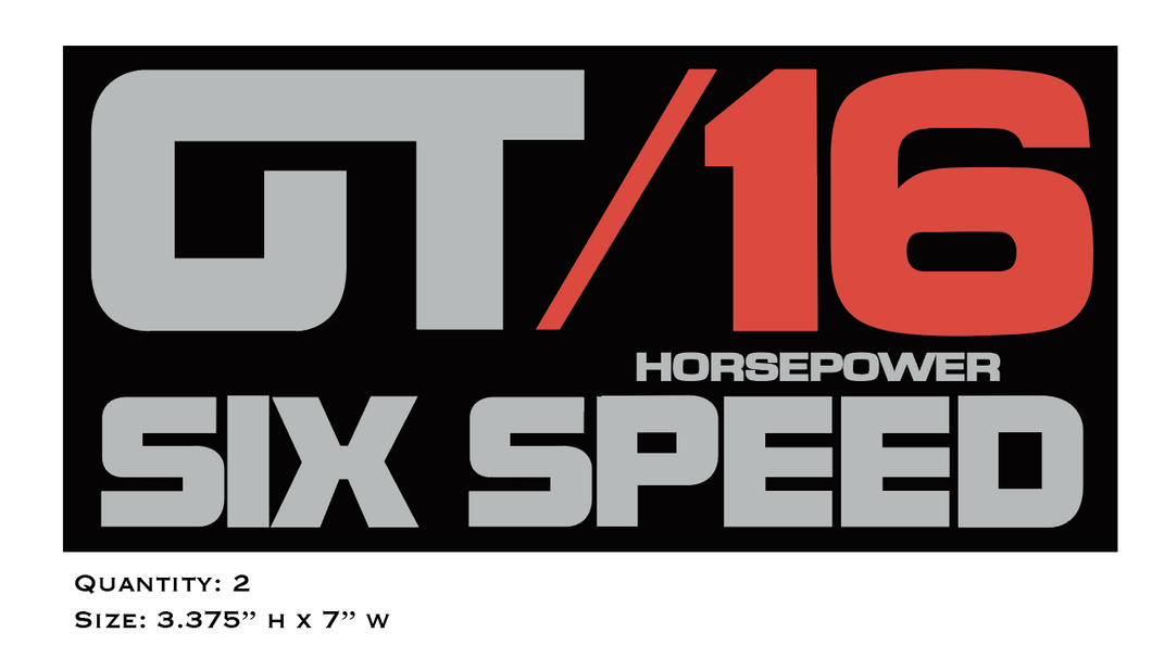 Sears GT/16 Six Speed Larger Version