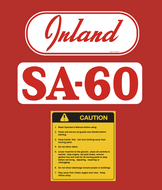 Inland SA-60 Snowblower Decals