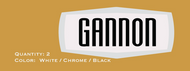 Gannon Cutting Width Decals (Larger Version)