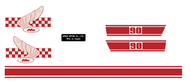 1967 Honda Rally 90 Decal Kit