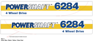Cub Cadet 6284 Decals