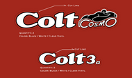 1981 Colt Cosmo Moped Decals