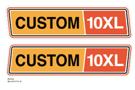 SEARS Custom 10XL Decals (L+R)