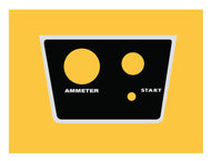 Allis Chalmers B-110 Dash Decal