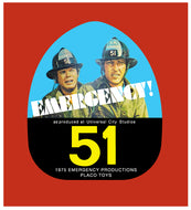 Emergency TV Show Helmet Decals
