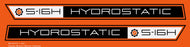 Ariens S-16H Hydrostatic Hood Decals