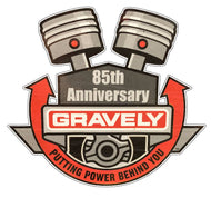 Gravely 85th Anniversary Decal