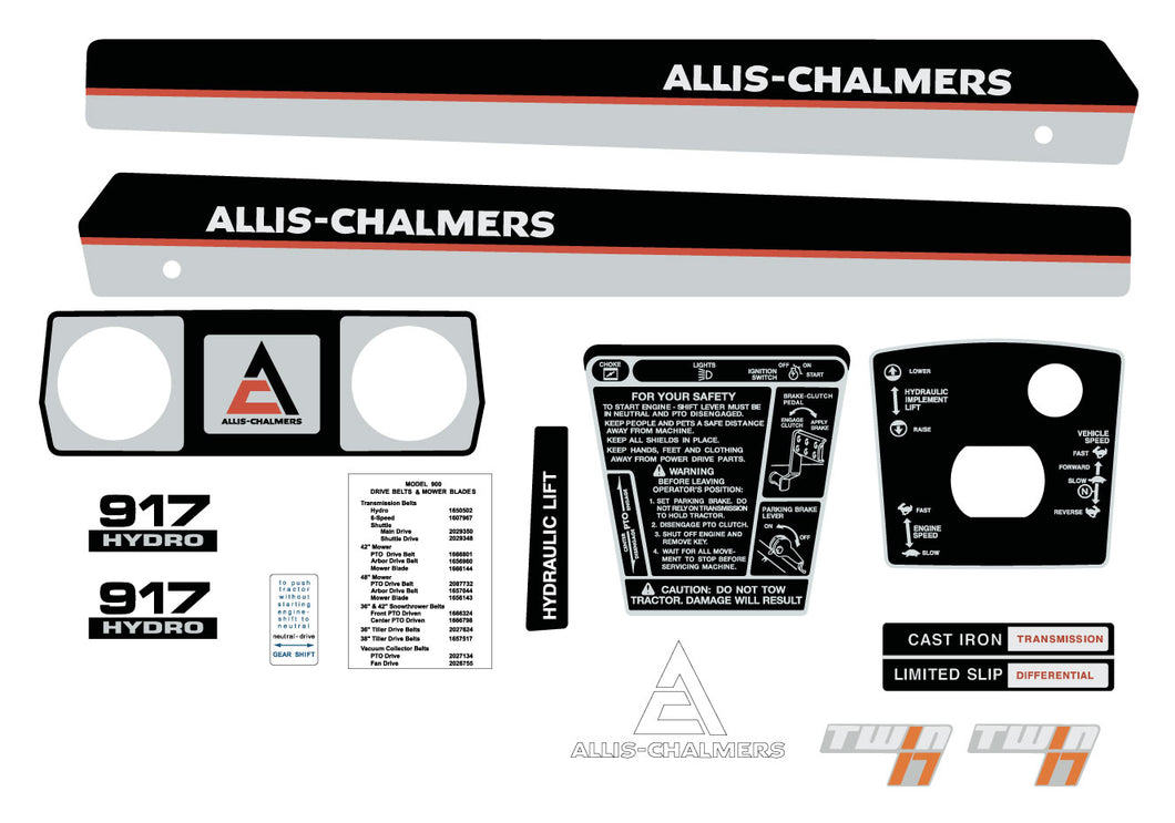 Allis Chalmers 917 Hydro Kit