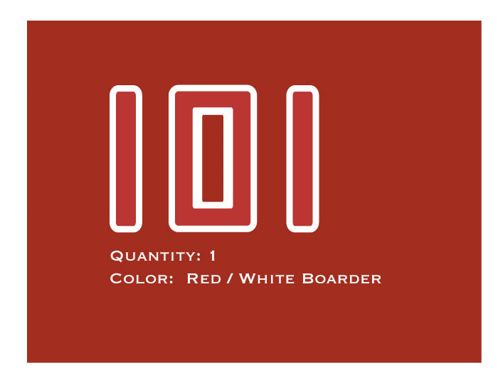 Simplicity Landlord 101 Hood Decal – Vintage Reproductions
