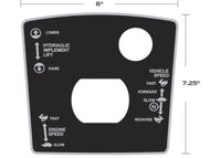 Allis Chalmers 900 Dash Decal