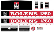 Bolens 1250 decal set