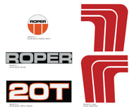 SEARS Roper 20T Decals