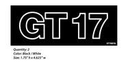 Ariens GT17 Side Hood Decals