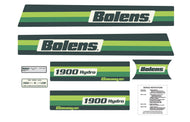 Bolens 1900 Eliminator decal set