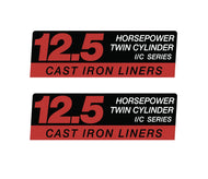 Simplicity 12.5 hood decals