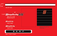 Simplicity SERF 515 Decal