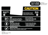 Ariens 1990 GT-20 Dash