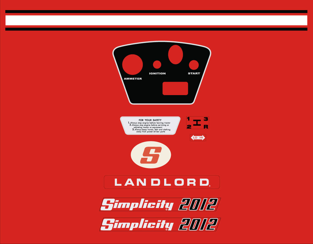 Simplicity 2012 Landlord Kit