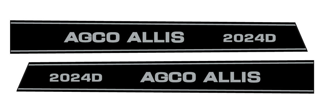 AGCO Allis 2024D hood decal