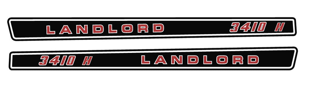 Simplicity Landlord 3410 H Hood decals – Vintage Reproductions