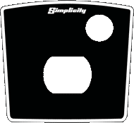 Simplicity 3416S Dash Decal