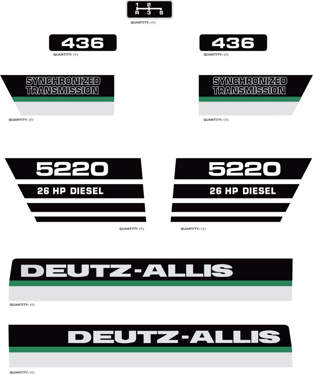 Deutz-Allis 5220 Diesel Kit