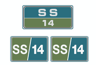 Sears SS 14 Hood and Grill Decals