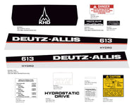 Deutz-Allis 613 Hydro Decal Kit