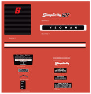 Simplicity Yeoman 627 Decal Kit