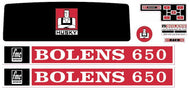 Bolens 650 Decal Set