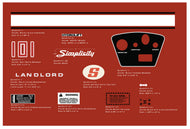 Simplicity 1965 Landlord 101 Decal Set