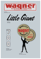 Wagner Little Giant 700 Decal Set