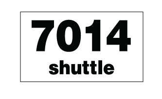 Simplicity 7014 Shuttle Hood Decals
