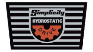 Simplicity 7000 Series Headlight Decal