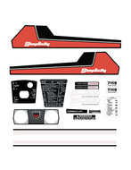 Simplicity 7119 H decal kit
