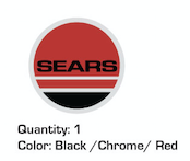 SEARS 1977 GT19.9 Steering Wheel Decal