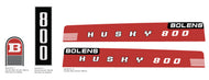 Bolens 800 Hood Decal Kit