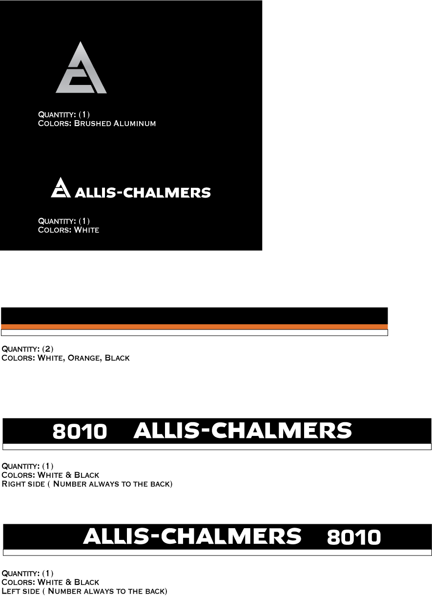 Allis Chalmers 8010