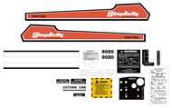 Simplicity 9020 decal kit