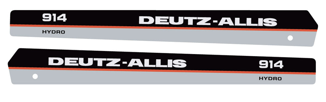 Deutz-Allis 914 Hydro Hood decal